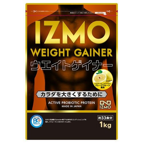 イズモ　IZMO　ウェイトゲイナー　グレープフルーツ　1kg 【アルプロン】1