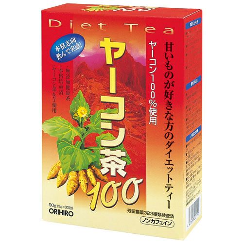 ヤーコン茶100　3g×30袋　【オリヒロ】1