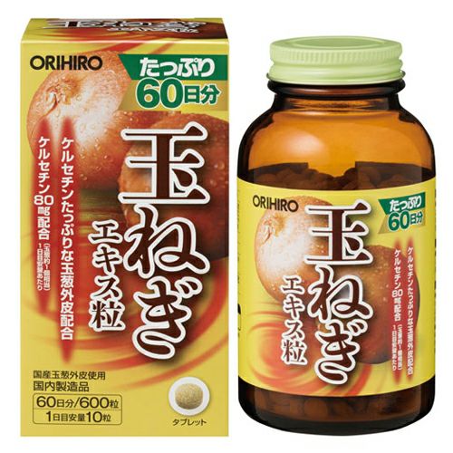 玉葱エキス粒徳用　600粒　【オリヒロ】1