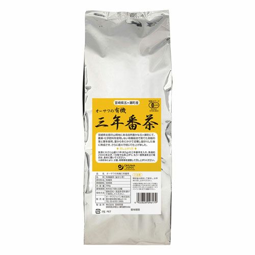 オーサワの有機三年番茶　500g 【オーサワジャパン】1