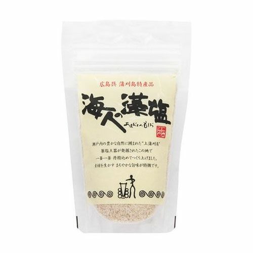 海人の藻塩スタンドパック　100g 【蒲刈物産】1