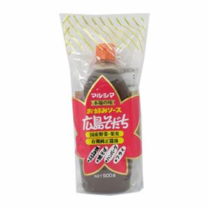 マルシマ広島そだち　お好みソース　500g 【丸島】1