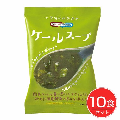 NATURE FUTURe ケールスープ　10食 【コスモス食品】1