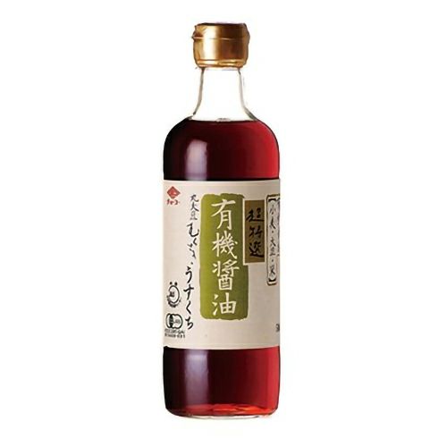 超特選　有機醤油　うすくち　500ml　【チョーコー醤油】1