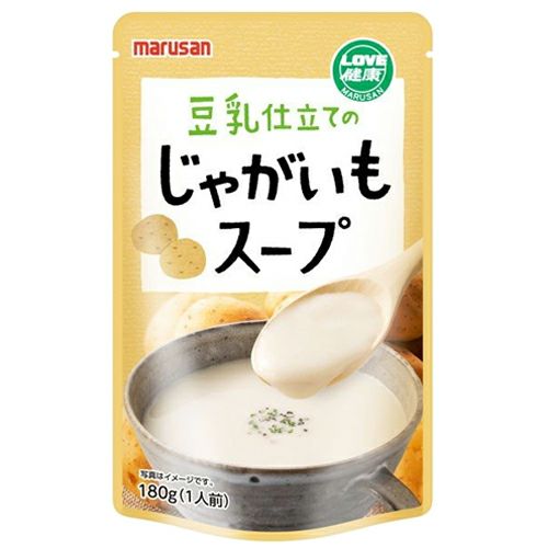 豆乳仕立てのじゃがいもスープ　180g　【マルサンアイ】1
