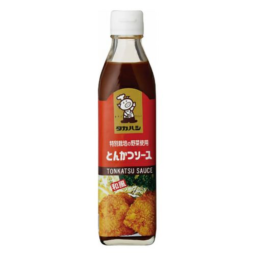 特別栽培の野菜使用　とんかつソース　300ml　【高橋ソース】1