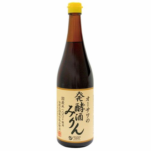 オーサワの発酵酒みりん　720ml 【オーサワジャパン】1