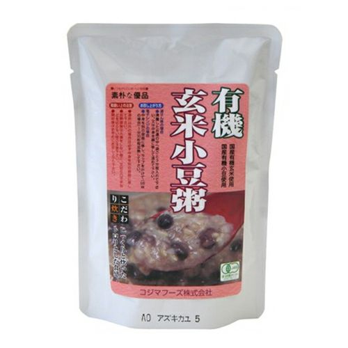 有機玄米小豆粥　200g　【コジマフーズ】1