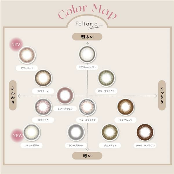 フェリアモ　feliamo　ワンデー　カラコン　10枚　［白石麻衣　カラーコンタクト]　1day　高度管理医療機器　【PIA】5
