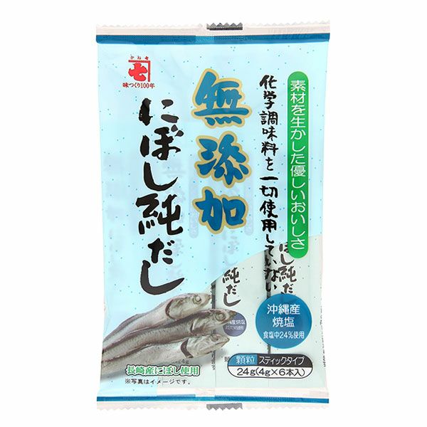 かね七　無添加にぼし純だし　4g×6本 【かね七】1