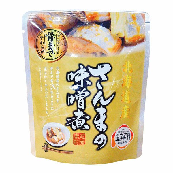 兼由　北海道産　さんまの味噌煮　95g(固形量70g) 【兼由】1