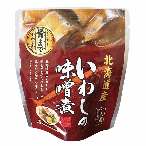 兼由　北海道産　いわしの味噌煮　95g(固形量70g) 【兼由】1