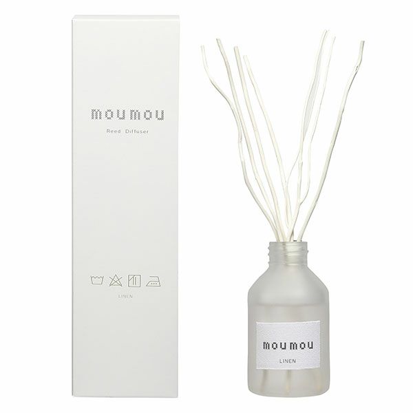 moumou　リードディフューザー　リネン　100ml 【大香】1