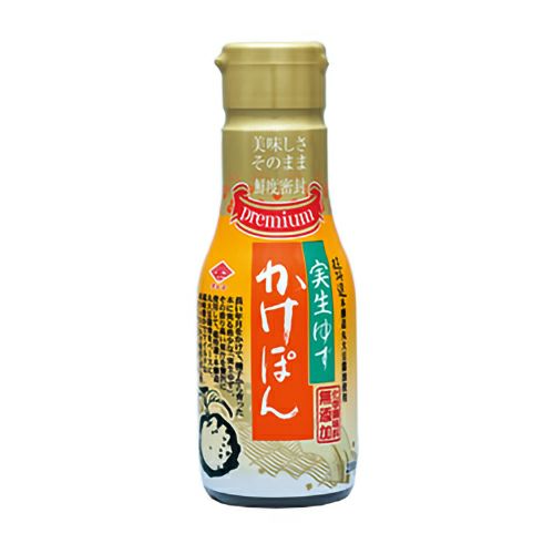 実生ゆずかけぽん　密封ボトル　210ml　【チョーコー醤油】1