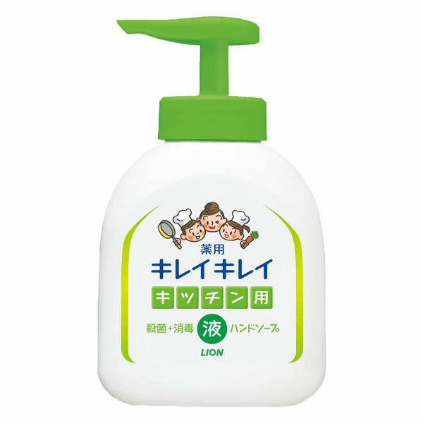 ライオン　キレイキレイ　キッチン用　液体ハンドソープ　ポンプ　250ml 《医薬部外品》1