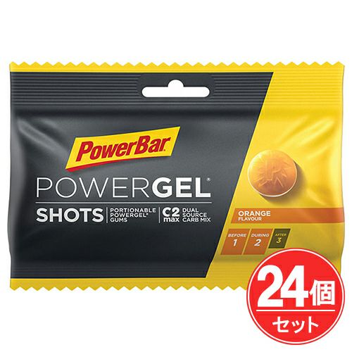 パワースポーツ　PowerBar　パワーバー　パワージェル　ショッツ　オレンジ　24個セット 【パワースポーツ】1