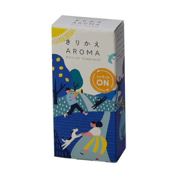 生活の木　きりかえアロマ　シャキッとオン　ロールオンフレグランス　6ml　【生活の木】1