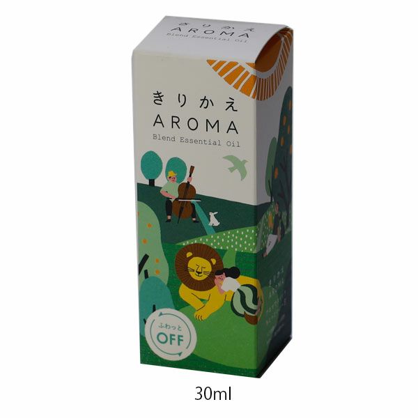 生活の木　きりかえアロマ　ふわっとオフ　ブレンドエッセンシャルオイル　30ml　【生活の木】1