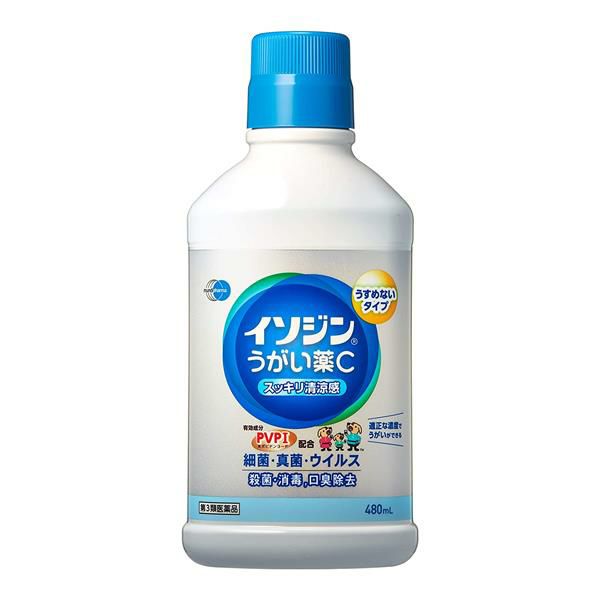 イソジンうがい薬C　480mL　【シオノギヘルスケア】1