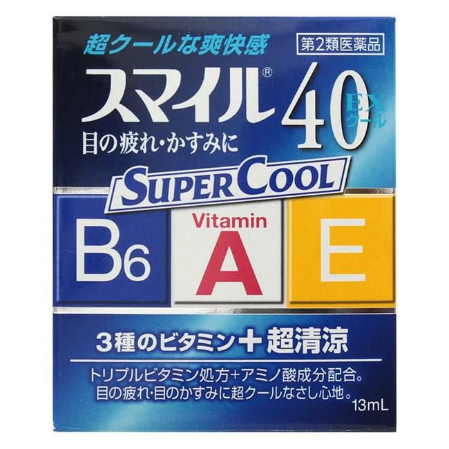 スマイル40EX　クール　13mL　目薬　【ライオン】1