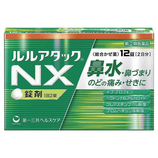 ルルアタックNX　12錠　【第一三共ヘルスケア】1