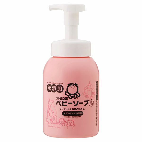 シャボン玉　ベビーソープ泡タイプ　450ml　【シャボン玉石けん】1