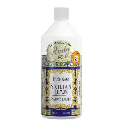 ルディ　ル・マヨルカ　ハンドウォッシュリフィル　シチリアンレモン　リキッドソープ　詰め替え用　1000ml　【三和トレーディング】1