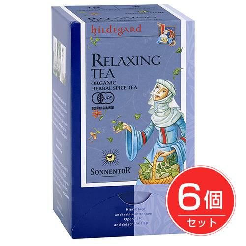 ゾネントア　Sonnentor　ヒルデガルト　リラックスのお茶　1g×18袋×6個セット　【おもちゃ箱】1