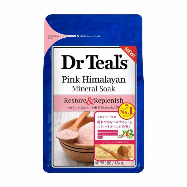 Dr.Teals　フレグランスエプソムソルト　ベルガモット＆スウィートオレンジの香り　1.36kg【フィッツコーポレーション】1