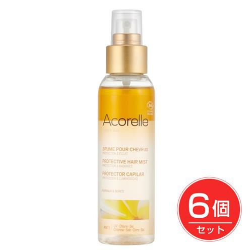 アコレル　ヘアオイルミスト　ジャスミン＆オレンジ　ヘアトリートメント　100ml×6個セット　【おもちゃ箱】1