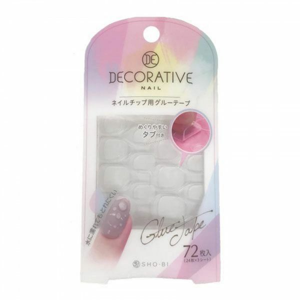 粧美堂　DECORATIVE　NAIL　ネイルチップ用グルーテープ　TN-81281 【粧美堂】1