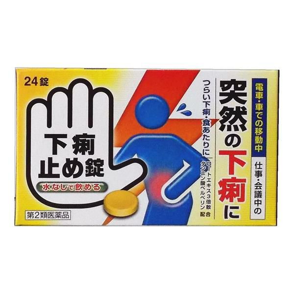 下痢止め錠「クニヒロ」　24錠　【皇漢堂薬品】1