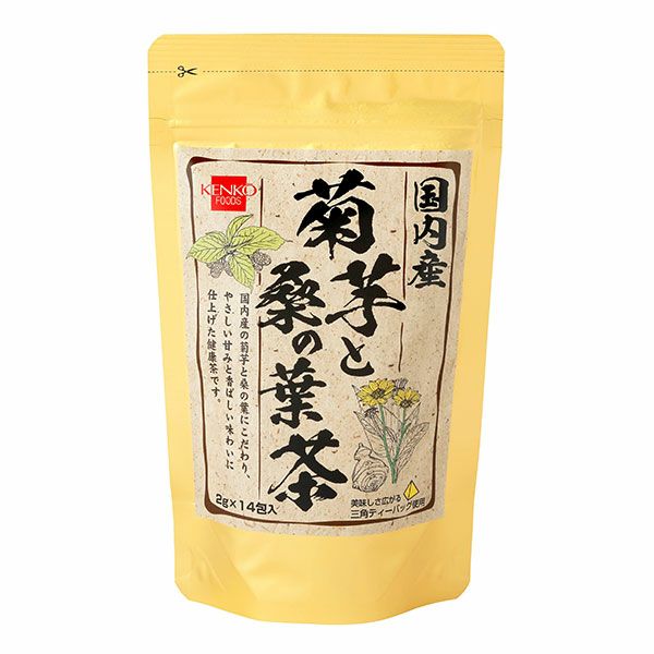 健康フーズ　国内産菊芋と桑の葉茶　2g×14包 【健康フーズ】1