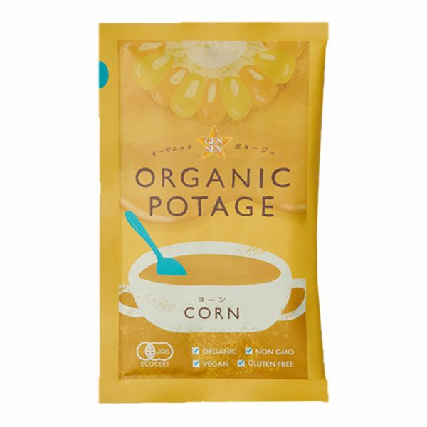 ORGANIC　POTAGE　コーン　12食 【コスモス食品】1