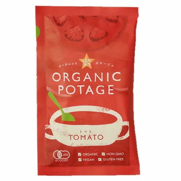 ORGANIC　POTAGE　トマト　12食 【コスモス食品】1