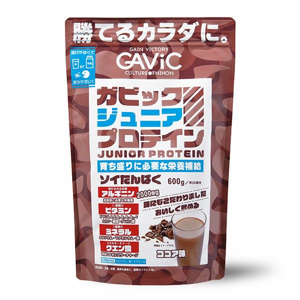 ガビック GAVIC　ジュニアプロテイン　ココア　600g 【ロイヤル】1