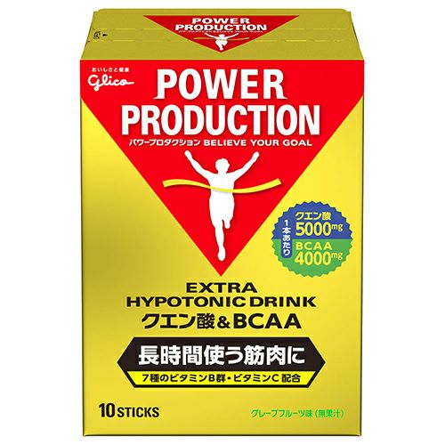 パワープロダクション　エキストラハイポトニックドリンク　クエン酸＆BCAA　124ｇ　【グリコ】1