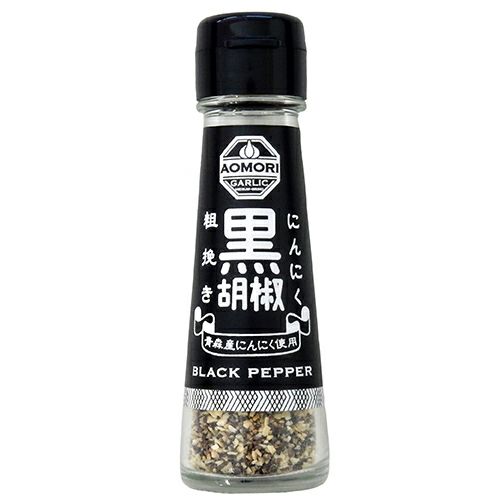 青森産にんにく　粗挽き黒胡椒　25g　【タクセイ】1