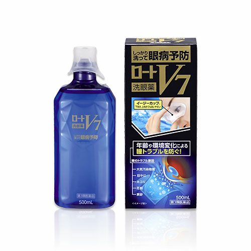 ロートV7洗眼薬  500mL 【ロート製薬】1