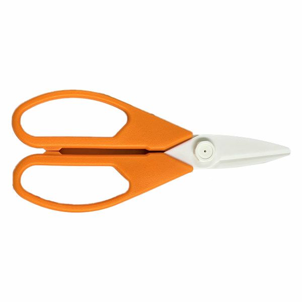 フォーエバー　銀抗菌セラミックはさみ　オレンジ 【フォーエバー】1