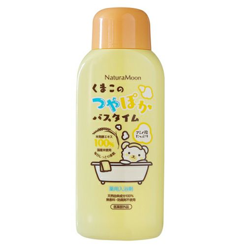 ナチュラムーン　くまこのつやぽかバスタイム　600ml　《医薬部外品》【G-Place】1