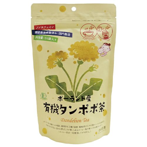 ポーランド産　有機タンポポ茶　2g×24　【小川生薬】1