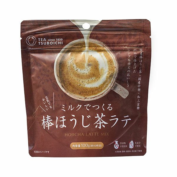 つぼ市製茶本舗　ミルクでつくる棒ほうじ茶ラテ　100g【つぼ市製茶本舗】1