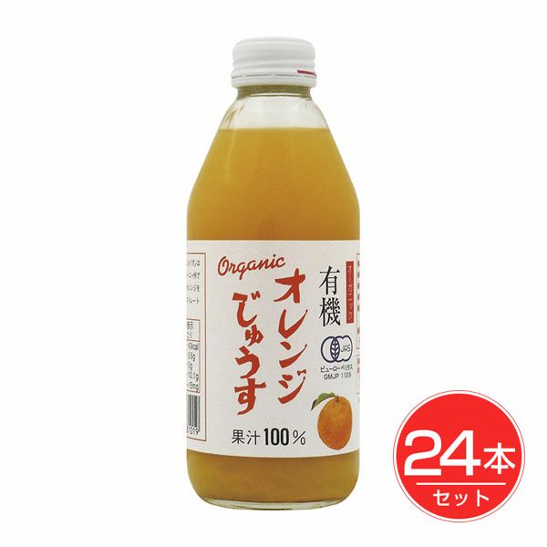 アルプス中部　有機オレンジじゅうす　250ml×24個セット【アルプス中部】1