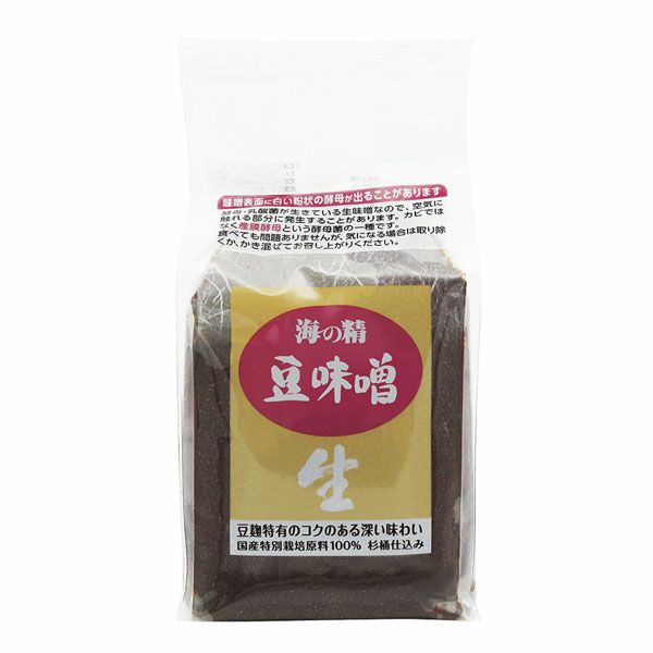 海の精　国産特栽豆味噌　1kg【海の精】1