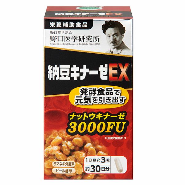 野口医学研究所　納豆キナーゼEX　90粒1