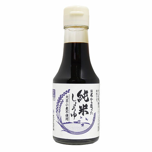 純米しょうゆ　150ml　【大正屋醤油店】1