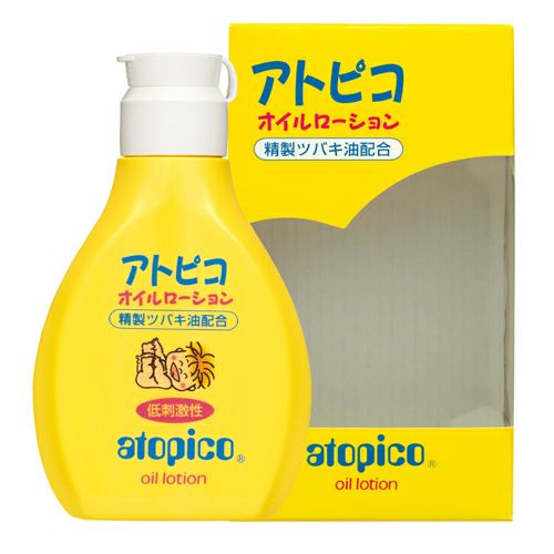 アトピコ　オイルローション　乳液　120ml　【大島椿】1