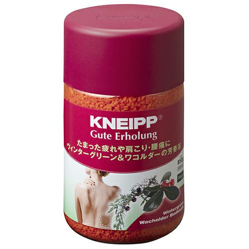 クナイプ グーテエアホールング バスソルト　ウィンターグリーン&ワコルダーの香り　850g　《医薬部外品》【クナイプジャパン】1