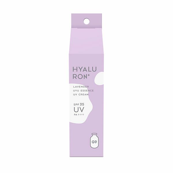 GR　G9　HYALURON　LAVENDER UYU ESSENCE UV CREAM　25g　【ジーアール】1